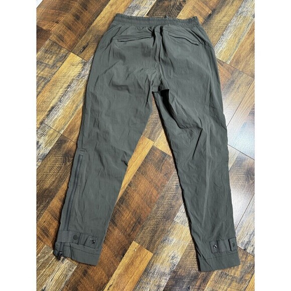 Athleta Olive green Athletic Ankle Pants Jogger Nylon Spandex  Women’s Size 4 - Picture 6 of 8